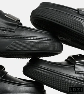 کالج مردانه مشکی Bottega Veneta مدل 6967