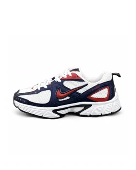 کفش کتانی مردانه رانینگ مدل نایکی P7000 سفید سرمه ای قرمز Nike P7000