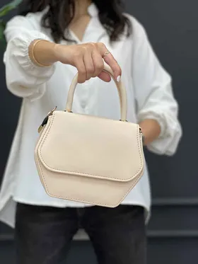 کیف دسته دار شش ضلعی