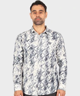 پیراهن پشمی مردانه طرحدار 0187