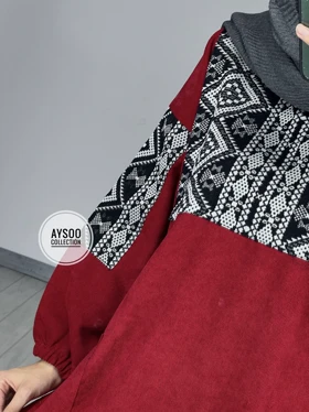 پیراهن مانتویی آتریسا