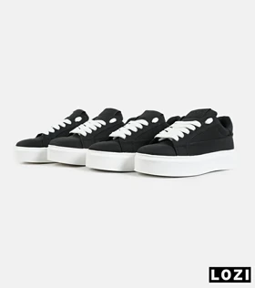 کفش اسنیکرزمردانه مشکی PULL & BEAR