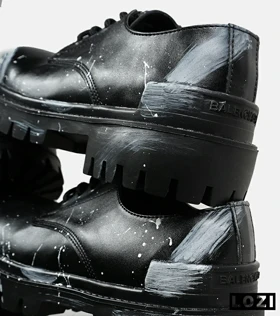 کفش مردانه لوفر مشکی BALENCIAGA