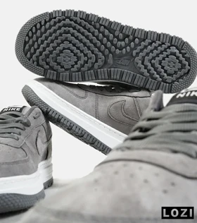 کفش کتانی مردانه طوسی نایک NIKE AIR FORCE مدل 2174