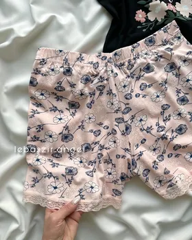 تاپ و شلوارک نخی