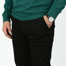 شلوار کتان راسته مردانه مدل 66799