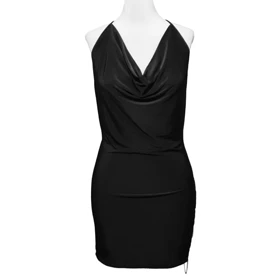 لباس فانتزی مجلسی زنجیردار (Mini Dress) دلوین کد 016