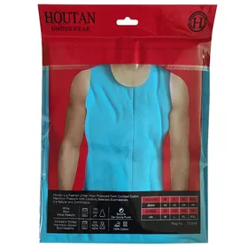 رکابی مردانه آبی 100% نخی (M-L-XL)