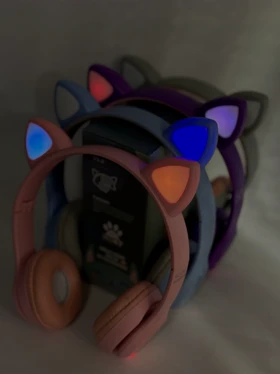 هدفون موزیکال چراغ دار بلوتوثی