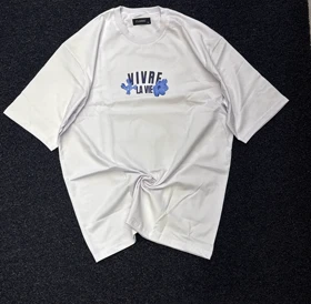 تیشرت لش پشت چاپ سفید طرح ویور لا وی - زندگی را زیبا زندگی کن