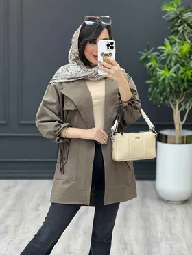 بارانی پشت و آستین گت