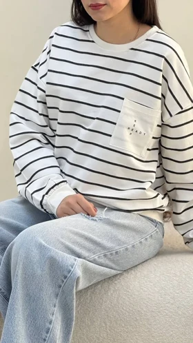 دورس راه راه تک جیب