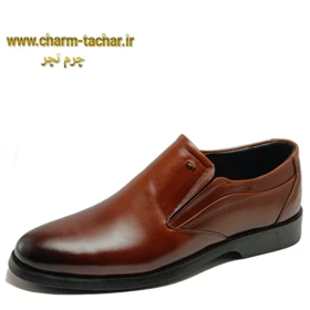کفش رسمی مردانه بدون بند چرم طبیعیsi186