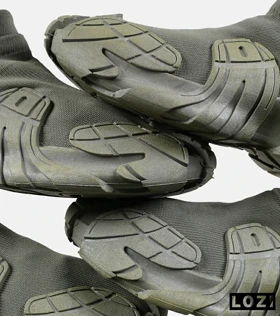 کفش کتانی مردانه سبز BALENCIAGA مدل 7505