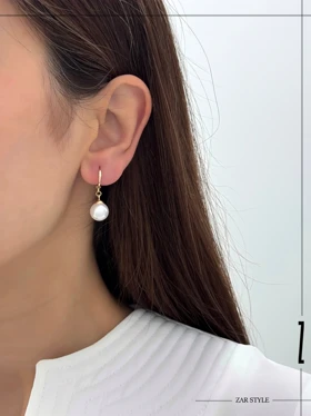 گوشواره مروارید آویز