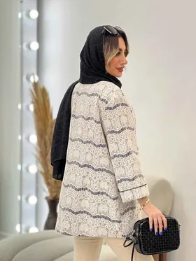 مانتو دانتل مغزی دوزی