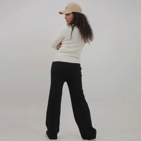 شلوار بافت طنابی