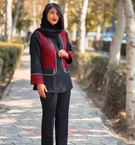 ست کت و شلوار راسته مدل یسنا