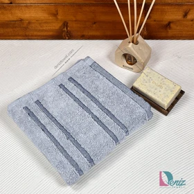 حوله دستی پارما رنگ طوسی روشن