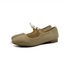 کفش کالج زنانه مدل Stradivarius Flat shoes - FKh83