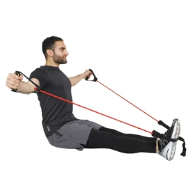 کش ورزشی CX قرمز تن زیب-سه منظوره-سختی 4 (سنگین)