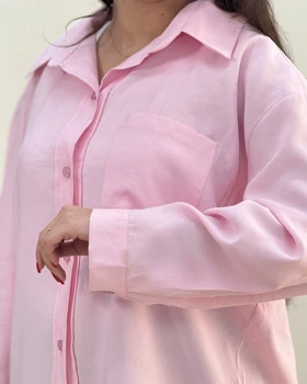 شومیز سیلک ساده هدی