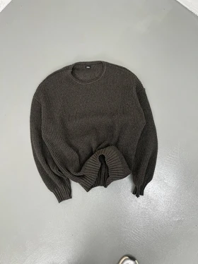 بافت باکسی یقه گرد