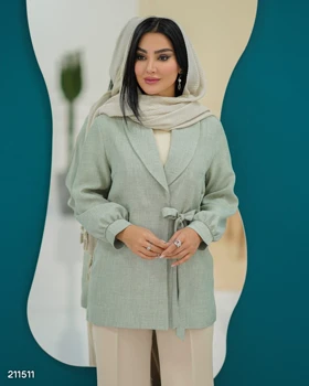 مانتو زنانه مدل تایماه کد 2115