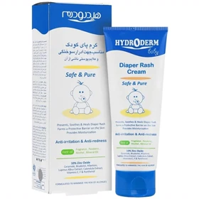 کرم پای کودک هیدرودرم hydroderm مدل Diaper Rash Cream حجم 75ml