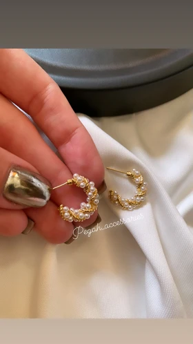 گوشواره مرواریدی