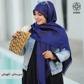 روسری ژاکارد رونا خطی