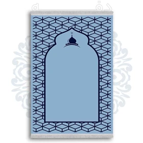 فرشینه از جنس پارچه هازان مخمل ترک طرح سجاده برند دفه کد DSJ 33