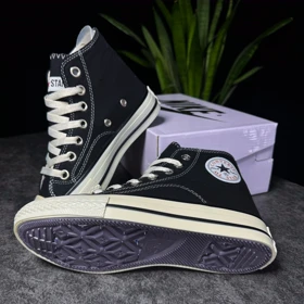 کتانی آل استار ساق‌دار دخترانه