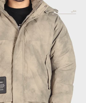 کاپشن مردانه طرحدار 9659