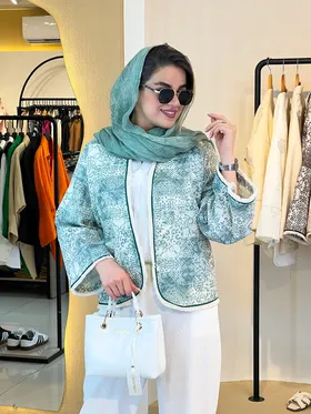 کت ژاکارد کوکدوزی 10075