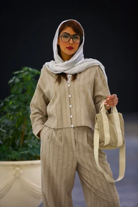 کراپ 5 دکمه شنل