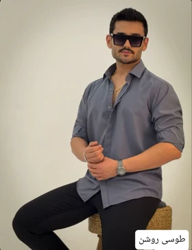 پیراهن پارچه ای ساده_کد4451