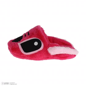 دمپایی روفرشی مدل اسلیپر طرح استیچ صورتی