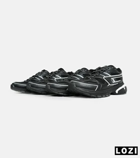 کفش کتانی مردانه مشکی سفید DIESEL S-SERENDIPITY SPORT