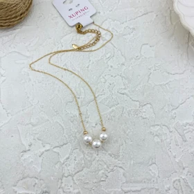 گردنبند زنانه با طرح مروارید، انتخابی شیک و بی‌نظیر