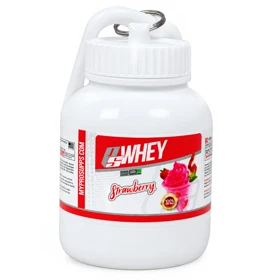 قیف پروتئین مدل Strawberry Whey ظرفیت 90 میلی لیتر