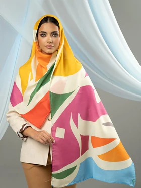شال کالیگرافی دیاری و تهران