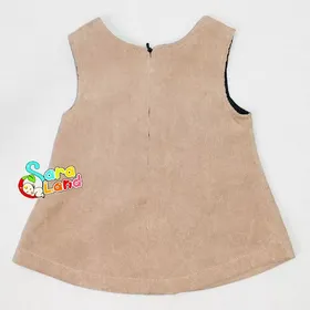 شومیز نوزاد دخترانه کبریتی کرم
