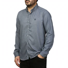 پیراهن آستین بلند ساده مردانه مدل 61029157