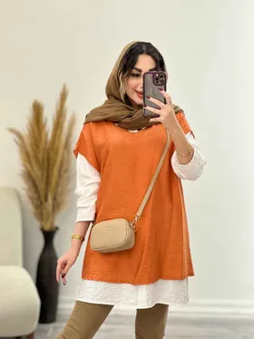 مانتو دو تکه بلند