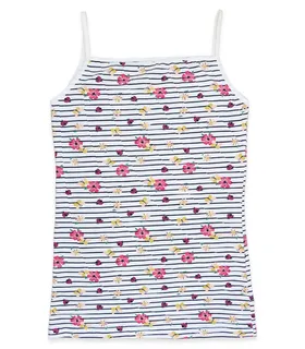 تاپ بندی نخی 1Inci بیر اینجی طرح گل و پروانه کد 20002