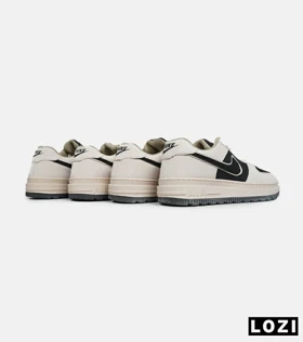 کفش مردانه و زنانه کرم مشکی NIKE AIR FORCE