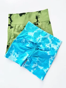 شورتک ورزشی سیملس پشت چروک ابروبادی