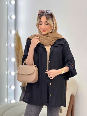 مانتو شومیزی طرح چروک