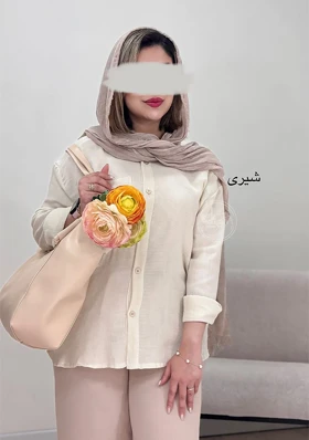 شومیز لینن ساغر